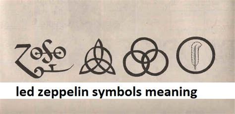 Led Zeppelin Symbols | Tatueringsidéer, Tatuering