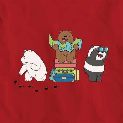 We Bare Bears Man Graphic T Shirt I Common Sense