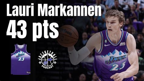 Lauri Markkanen CRAZY 43 PTS Full Highlights Utahjazz Takenote