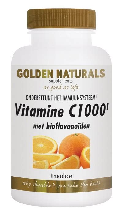 Golden Naturals Vitamine C1000 Nu Verkrijgbaar Bij Bekendvanpc Nl