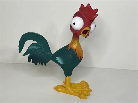 Disney Moana Squeeze And Scream Hei Hei Toy 12 Chicken Rooster Tested