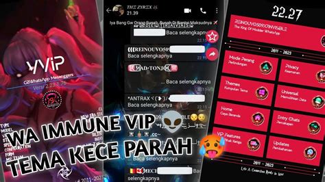 WHATSAPP IMMUNE VIP TERBARU 2023 NO PASSWORD KEBAL ALL BUG ANTI