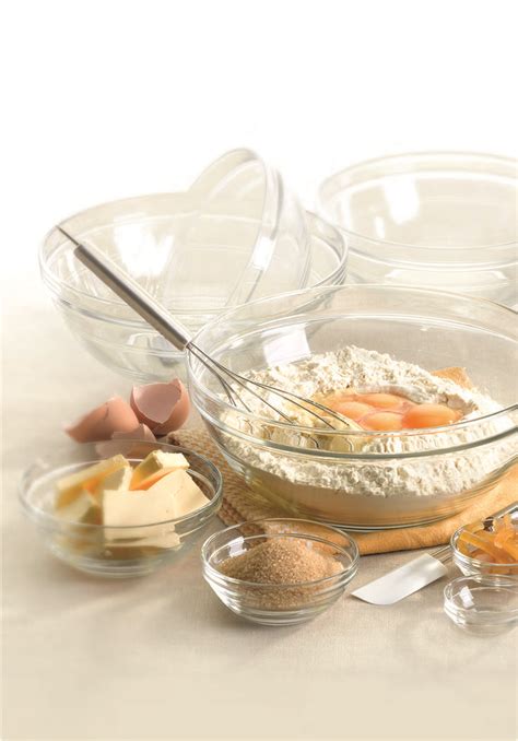 Duralex Stackable Clear Bowls Duralex Bowl Bowl Set