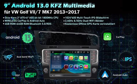 Erisin Zoll Gb Ram Gb Rom Kern Android Autoradio Mit Gps Navi