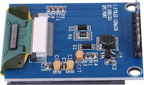 M Dulo De Pantalla Oled De Pulgadas I C Iic Spi Serial X