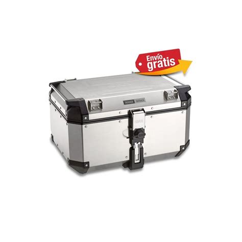 DOSSPA Maleta Givi Trekker Outback 58 Litros ALUMINIO