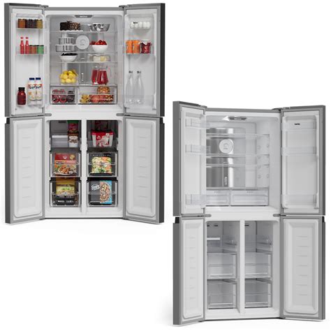 Geladeira Refrigerador Multi Door Freezer No Frost Litros Inox