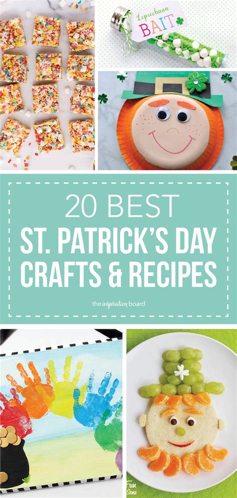 20 BEST Saint Patrick's Day Crafts and Recipes - The Inspiration Board