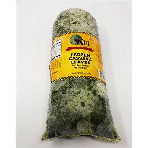 Jkub Frozen Cassava Leaves