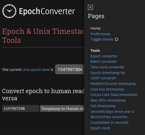 Timestamp Converter