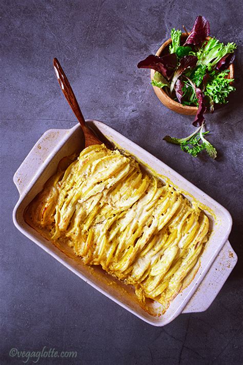 Gratin De Navets Et Pommes De Terre V G Tarien Vegan