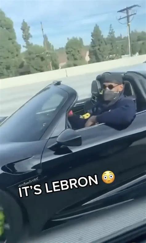 Lebron Spotted Out And About In His Porsche 918 Spyder