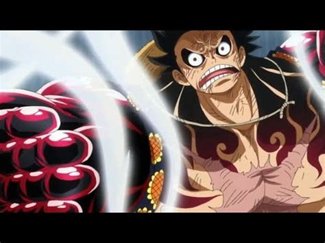 Luffy Gear 4 Punched Doflamingo One Piece YouTube