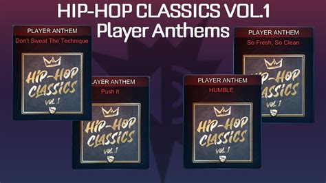 Hip Hop Classics Player Anthems In Rocket League Youtube