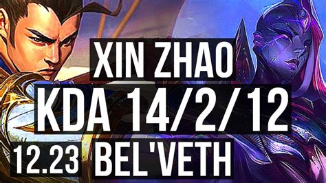 Xin Zhao Vs Bel Veth Jng Legendary Euw Diamond