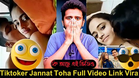 Jannat Toha Viral Video Link Watch The Sensational