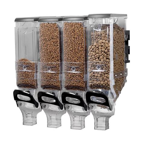 Candy Dispenser Bulk Bin Gravity Feed Cereal Dispenser For Supermarkets