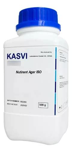 Agar Nutriente Frasco 500g Frete grátis