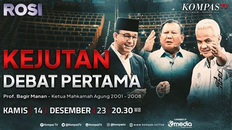 FULL Kejutan Debat Pilpres Pertama ROSI YouTube