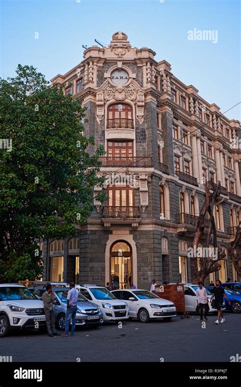 Ismail Building in Fort area, Mumbai, built in 1906, recently renovated ...