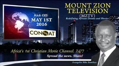 Mount Zion TV: Mike Bamiloye Announces Launch Of Nigeria's First ...