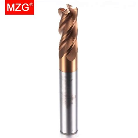 Mzg Hrc60 Cutting 4 Flute 05mm 1mm Milling Machining Tungsten Steel