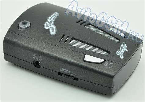 Радар-детектор Stinger S430 ST - детектирование радара Стрелка, страна ...