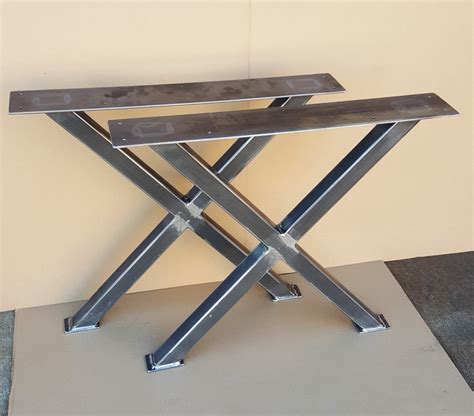 X Table Legs Heavy Duty Sturdy X Metal Legs By Dvametal