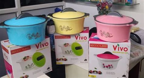 Blue Microline Vivo Insulated Hot Pot At Rs Piece In Vasai ID