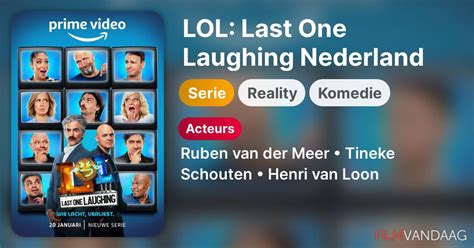 Lol Last One Laughing Nederland Serie Filmvandaag Nl