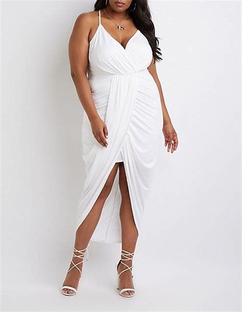 Plus Size Wrap Maxi Dress White Grecian Style Maxi Dress Little White Dresses Maxi Dress