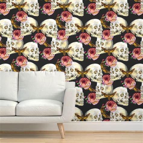 Memento Mori Spoonflower