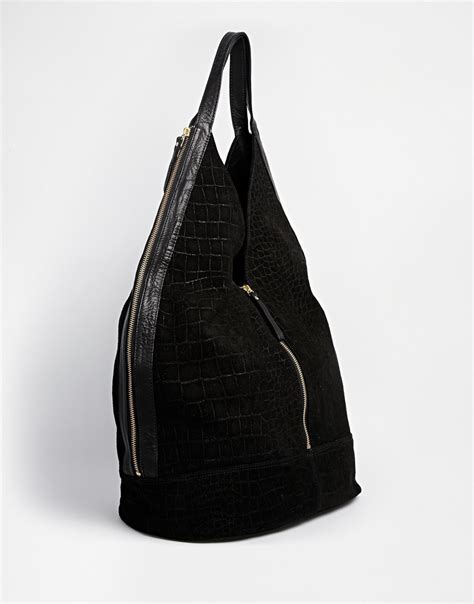Black Suede Hobo Bags Iucn Water