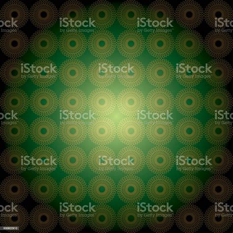 Dark Green Geometric Background Vector Stock Illustration - Download Image Now - Backgrounds ...