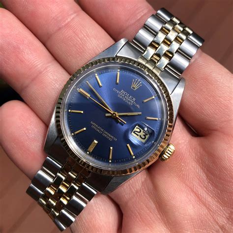 Rolex Datejust Two Tone On Wrist