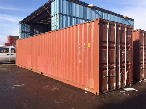 Diversen Container 40ft High Cube - Zeecontainer - Opslagcontainer ...