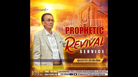 Apostolic Prophetic Revival Service Youtube