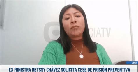 Betssy Chávez Fiscalía Afirma Que Expremier Simuló La Venta De Su