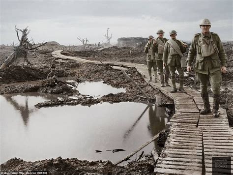 Australian Troops During The First World War In Amazing Colour