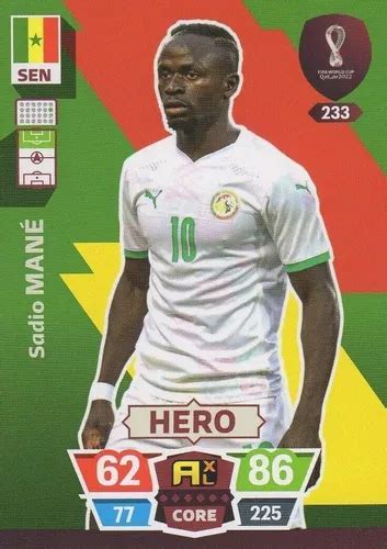 Busca Carta Sadio Mane Base 233 Mundial Qatar 2022 Adrenalyn A La Venta