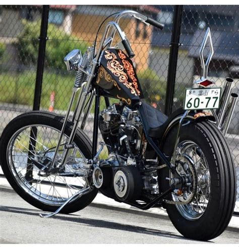 Chopper Harley-Davidson | Old school chopper, Harley bobber, Chopper ...