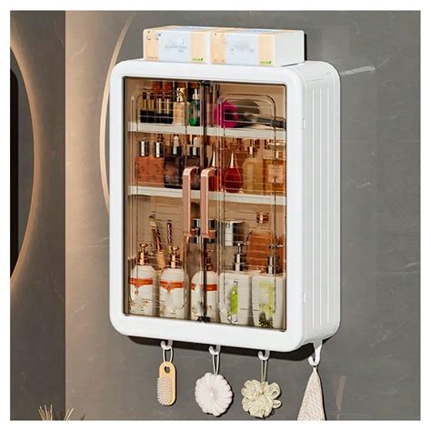 Ripley ORGANIZADOR ESTANTE PARA BAÑO CREMA SHAMPOO COCINA MULTIUSO 3