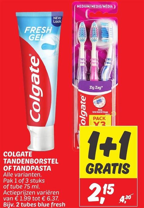 Colgate Tandenborstel Of Tandpasta Aanbieding Bij Dekamarkt