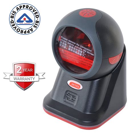 RETSOL PS 1000 1D Omnidirectional Laser Barcode Scanner Amazon In