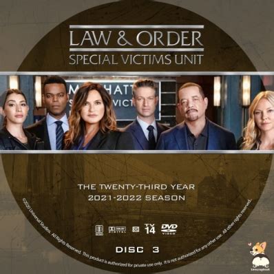 CoverCity - DVD Covers & Labels - Law & Order: SVU - Season 23, Disc 3