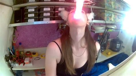 Cветящийся дилдо глубокая глотка LED Dildo