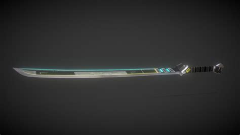 Sci-Fi Futuristic Katana - Download Free 3D model by SkillingBlack21 ...