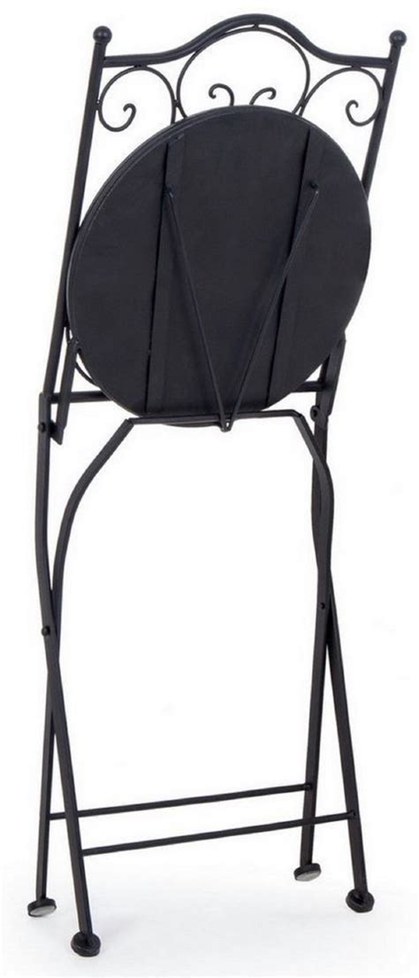 Casa Padrino Art Nouveau Garden Chair Set Of Black Multicolored