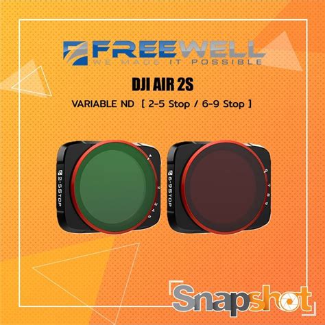 Freewell Dji Air S Filters Hard Stop Variable Nd Filter Stop