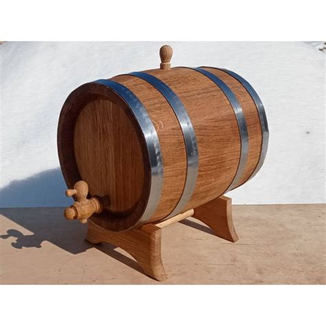 Eichen Holzfass L F R Wein Whisky Cognac Mittig Verbrannt Mit